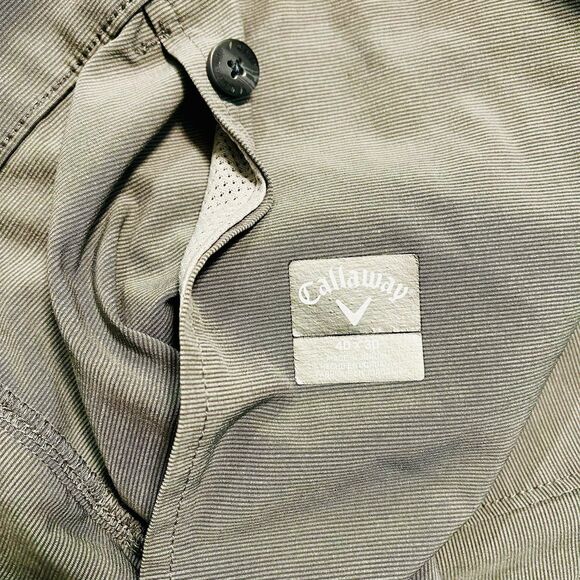 Callaway EverPlay Golf Pants Men's Size 40 X 30 Gray Stretch Performance Casual - Picture 6 of 9